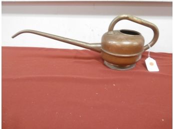 Watering Can Signed Chase Copper And Brass