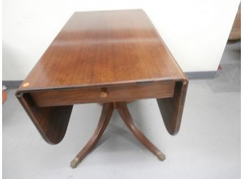 Mahogany Drop Side Table, Duncan Phyfe Style