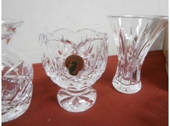 11 Signed Waterford Crystal Pieces