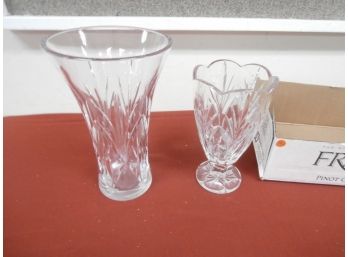 2 Marquis By Waterford Crystal Vases