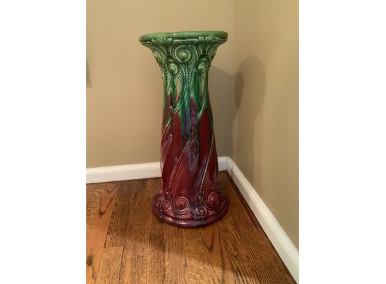 In The Style Of Roseville Pedestal