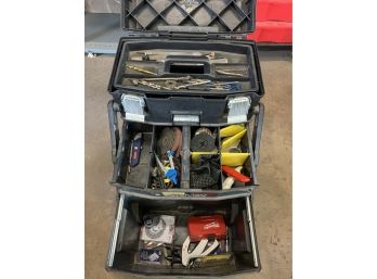 Stanley Flat Max Tool Box With Assorted Tools