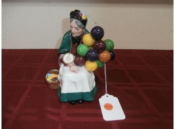 Royal Doulton Figurine 'The Old Balloon Seller' HN 1315, With Hang Tag