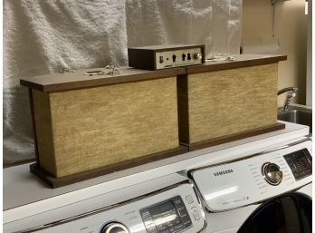 Bose Speakers 901 Series 1 Direct/reflecting Loud Speaker System With Active Equalizer, Untested