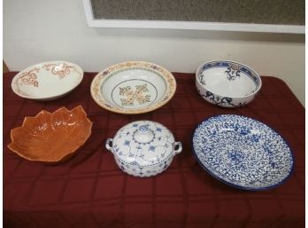 An Assorted China And Pottery Lot From Different Makers