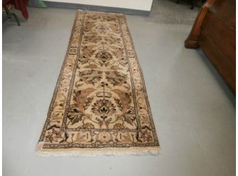 Carpet Runner With Floral Designs