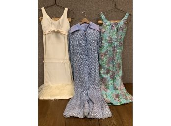 3 Vintage Dresses Custom Made