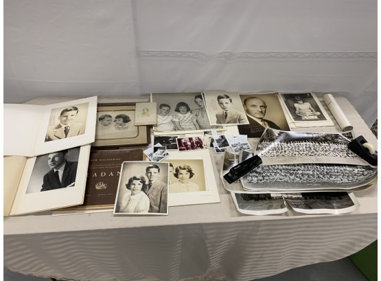Vintage Family Photos Including Proofs And Yard Longs