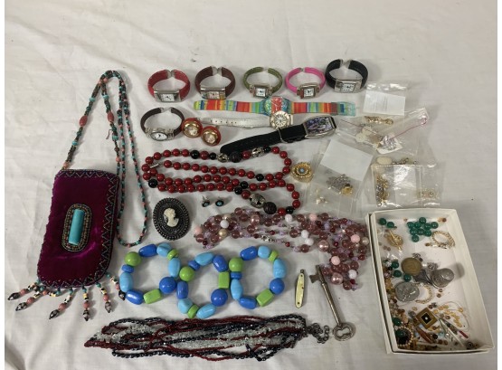Costume Jewelry And Jewelry Parts