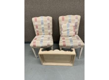 Pair Of Chairs And Tray