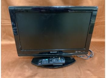 Sharp LCD 19 Inch Television With Remote
