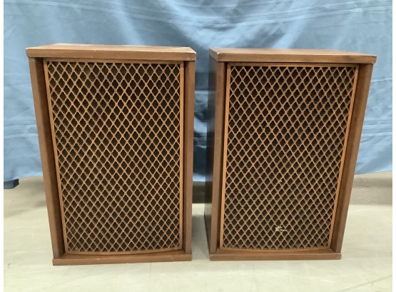 Pair Of Sansui Sp-1700 Vintage Speakers