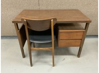 Mid Century Style Desk With Chair