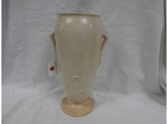 Large Roseville Pottery Double Handled Vase