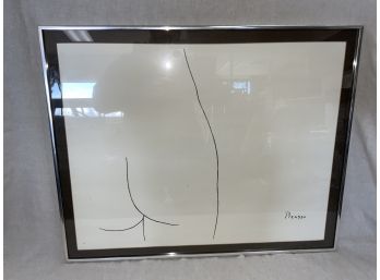 Picasso Print Of Nude Butt