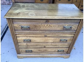 Antique Chestnut 3 Drawer Dresser