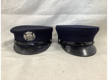 Two Fire Mens Hats Including Wethersfield Ct