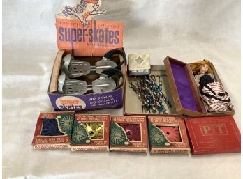 Assorted Vintage  Christmas And Vintage Toys