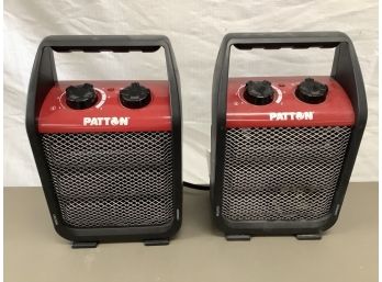 2 Patton Portable  Heaters