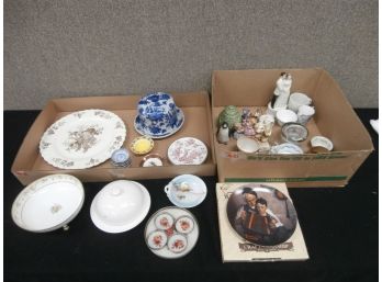 An Assorted Lot Of Figurines, China, Porcelain And Other Related Items, Some As Is