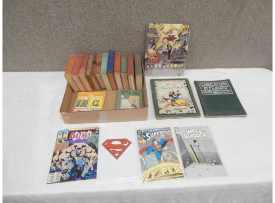 Tarzan Hardcover Books, Comics And Related Ephemera