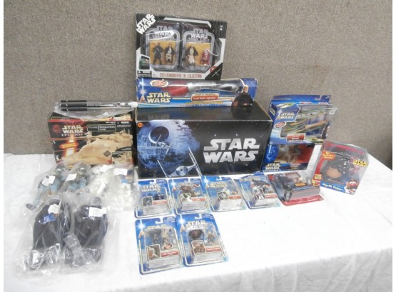 Star Wars Toys, Light Sabers, Action Figures, Dart Tater, Mr. Potato Head, And Others