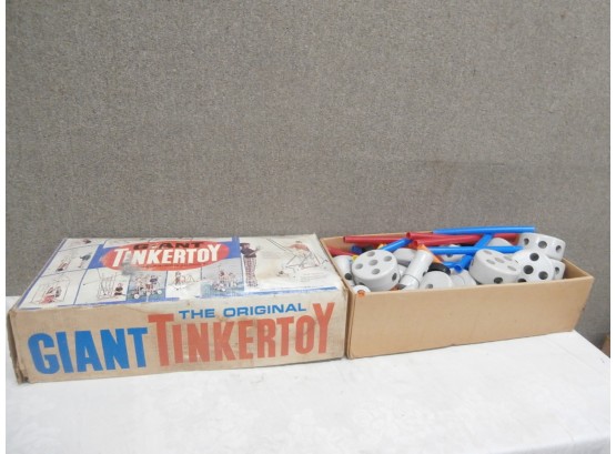 The Original Giant Tinker Toy By Questor Education Products Company With The Box