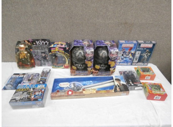 Science Fiction, Fantasy And Related Toys Including Terminator, Dr. Who, Harry Potter And More