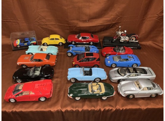 16 Piece Die Cast Cars Assorted Styles.