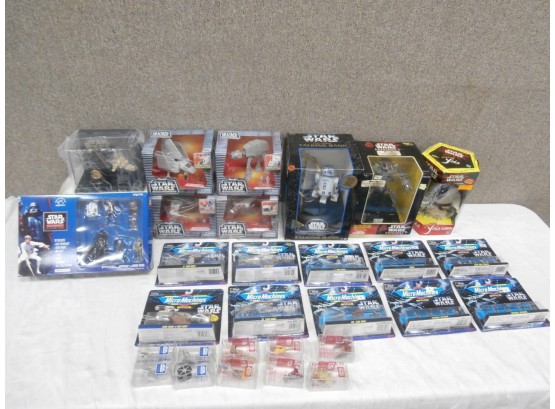 Mostly Star Wars Micro Machines Vehicles Plus Electronic Figures And Related Collectibles