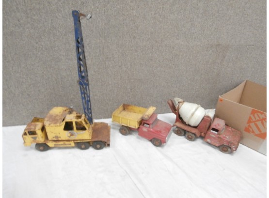 NY-lint Toys Michigan Model T-24, Tonka Dump Truck And Tonka Cement Truck
