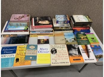Assorted Books Including Novels And Reference