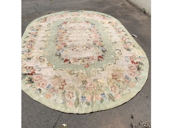 Vintage Country 9’3”x 14 Hooked Rug