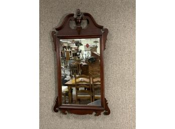 Mahogany Chippendale Style Mirror