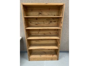 This End Up Pine 5 Shelf Bookcase