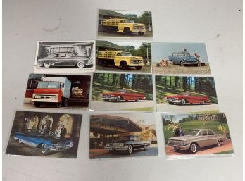 Vintage Car And Truck Postcards