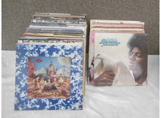 Estate Record Collection Including Rolling Stones, Joe Crocker, Tim Buckley, The Best Of Michael Jackson