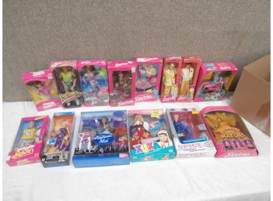 Barbie Doll And Related Celebrities Including Hannah Montana, Baby Spice, Superstar XUXA, Etc.