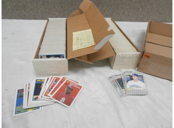 Baseball Card Lot Including Cards From 1988 Topps And 1989 Fleer