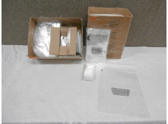 Various Clear Protective Bags For Paper Collectibles Cards, Comics, Etc.