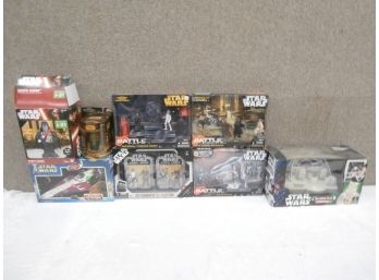 Star Wars Action Figures And Vehicles And Inflatable Darth Vader