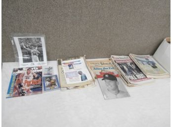Sports Ephemera Magazines, Newspapers, New York Post, UCONN's Rebecca Lobo Memorabilia, Etc.