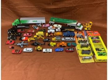 Assorted Die Cast And Matchbox Cars, Large Grouping