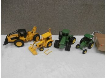 4 John Deere Tractors By ERTL Company