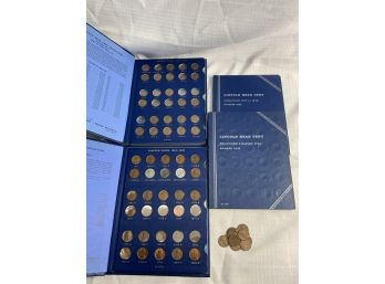 Lincoln Head Cents Collection In Albums