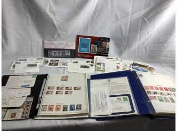Assorted Stamps And First Day Covers