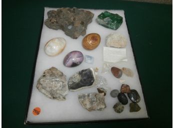 Minerals, Crystal, Geodes, Marble Eggs, Polished Stones And Pumice