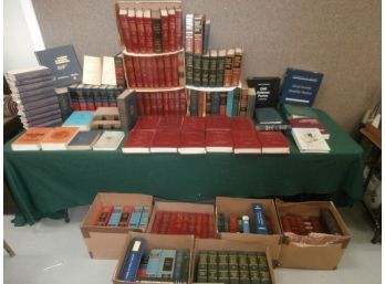 Large Lot Of Vintage Mostly Law Books