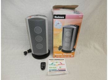 Holmes Triple Ceramic Tower Heater With Remote Control