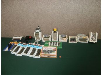Train And Accessories Lot Including 'N' Scale Equipment By Bachmann, Life Like, Etc